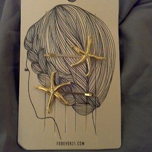 Starfish bobby pins